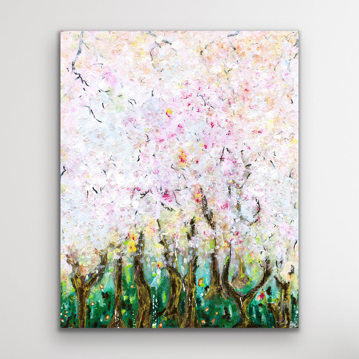 Echoes of Spring Carried in Blossoms