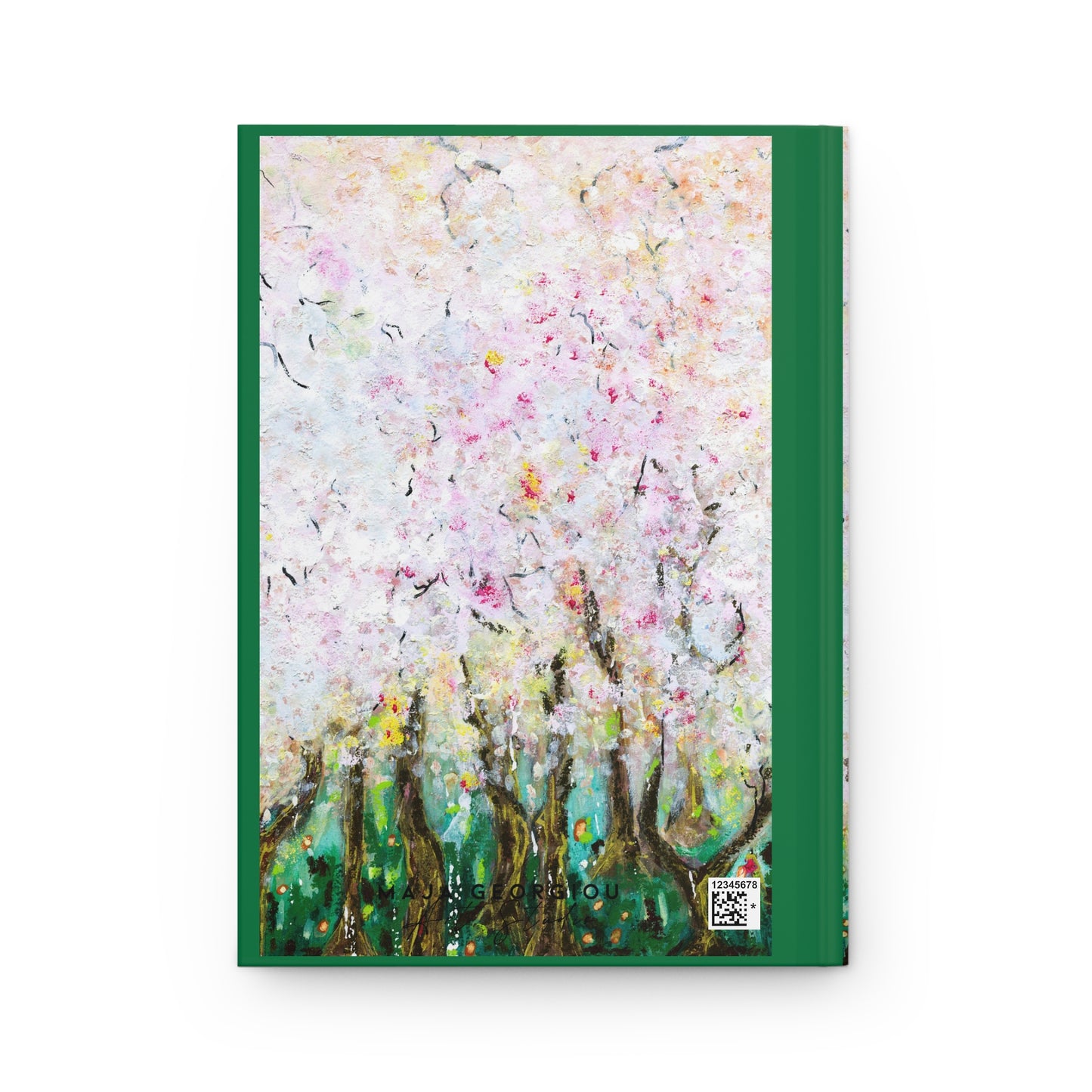 Echoes of Spring Carried in Blossoms - Hardcover Journal
