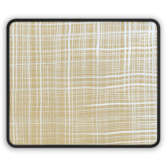 Mouse Pad - White Gingham
