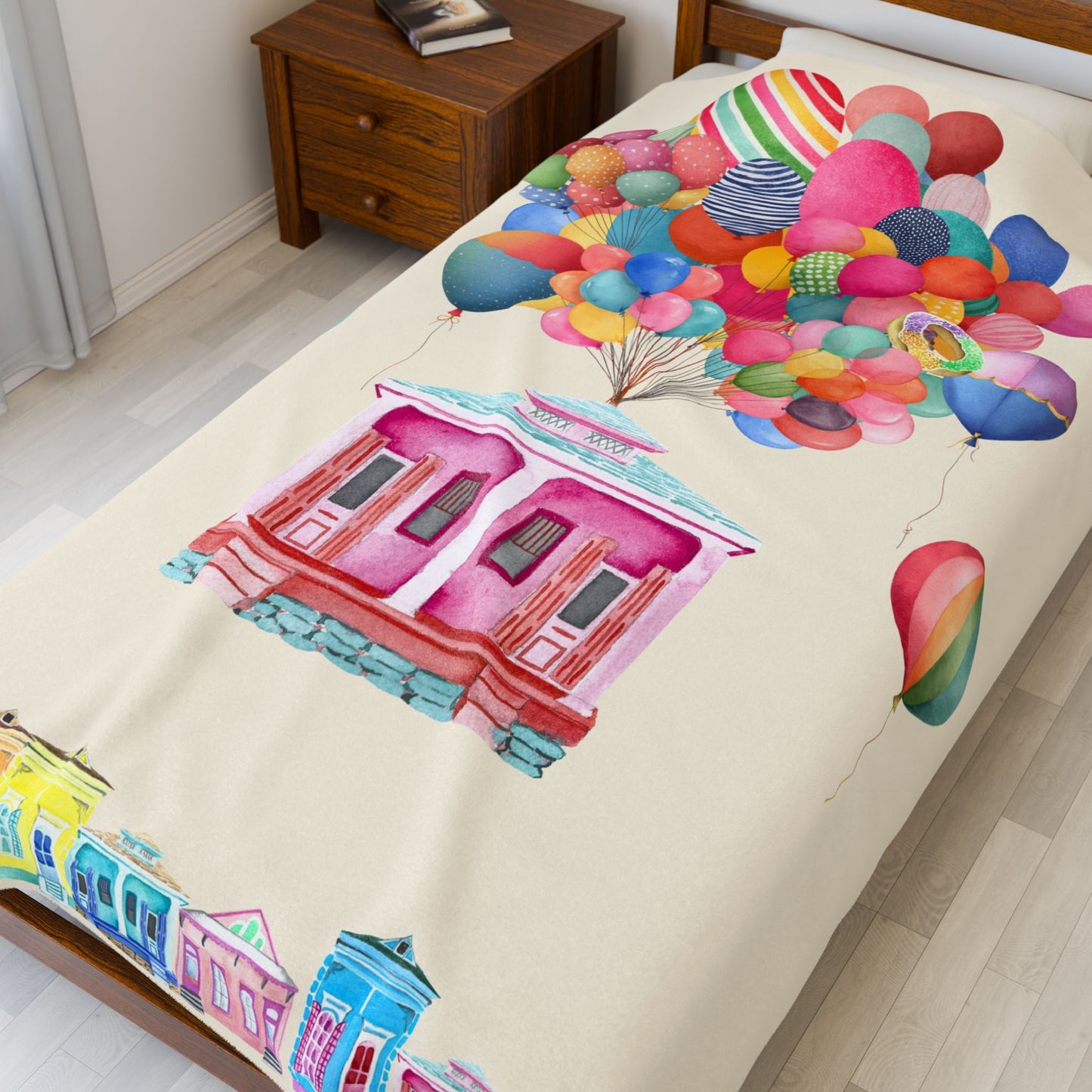 Velveteen Plush Blanket - NOLA Ivory (2.O)