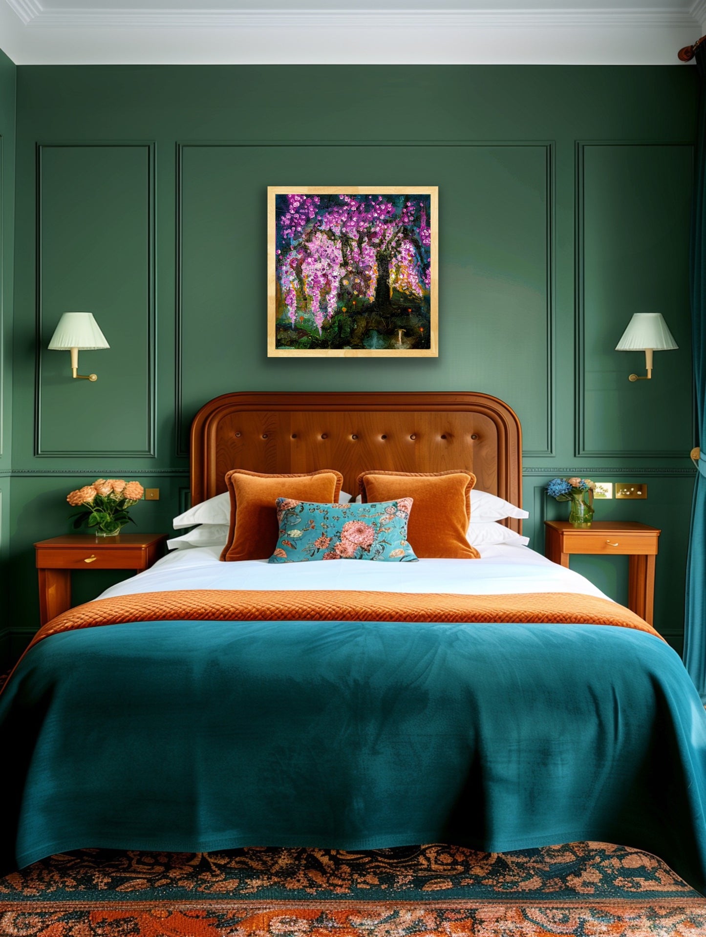 The Garden at Blue Hour - Fine Art Giclée Print