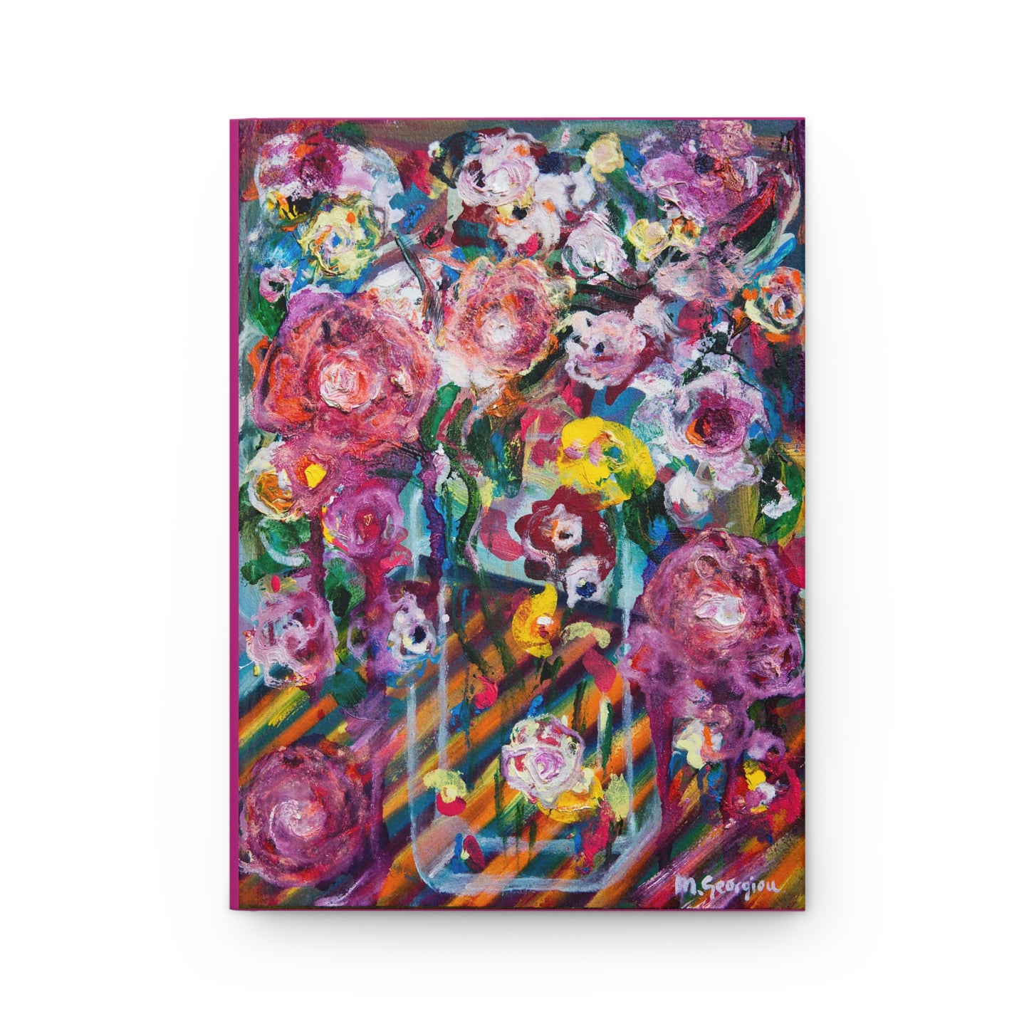 A Kaleidoscope of Peonies -  Hardcover Journal