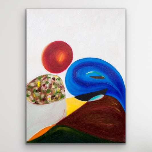 Landscape Study on paper