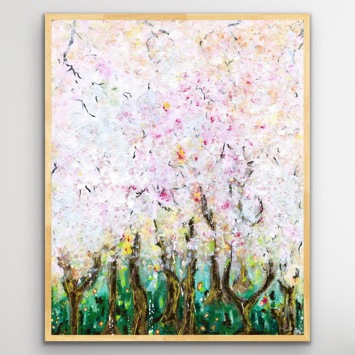 Echoes of Spring Carried in Blossoms