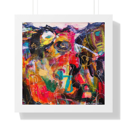 Framed Abstract Art Print