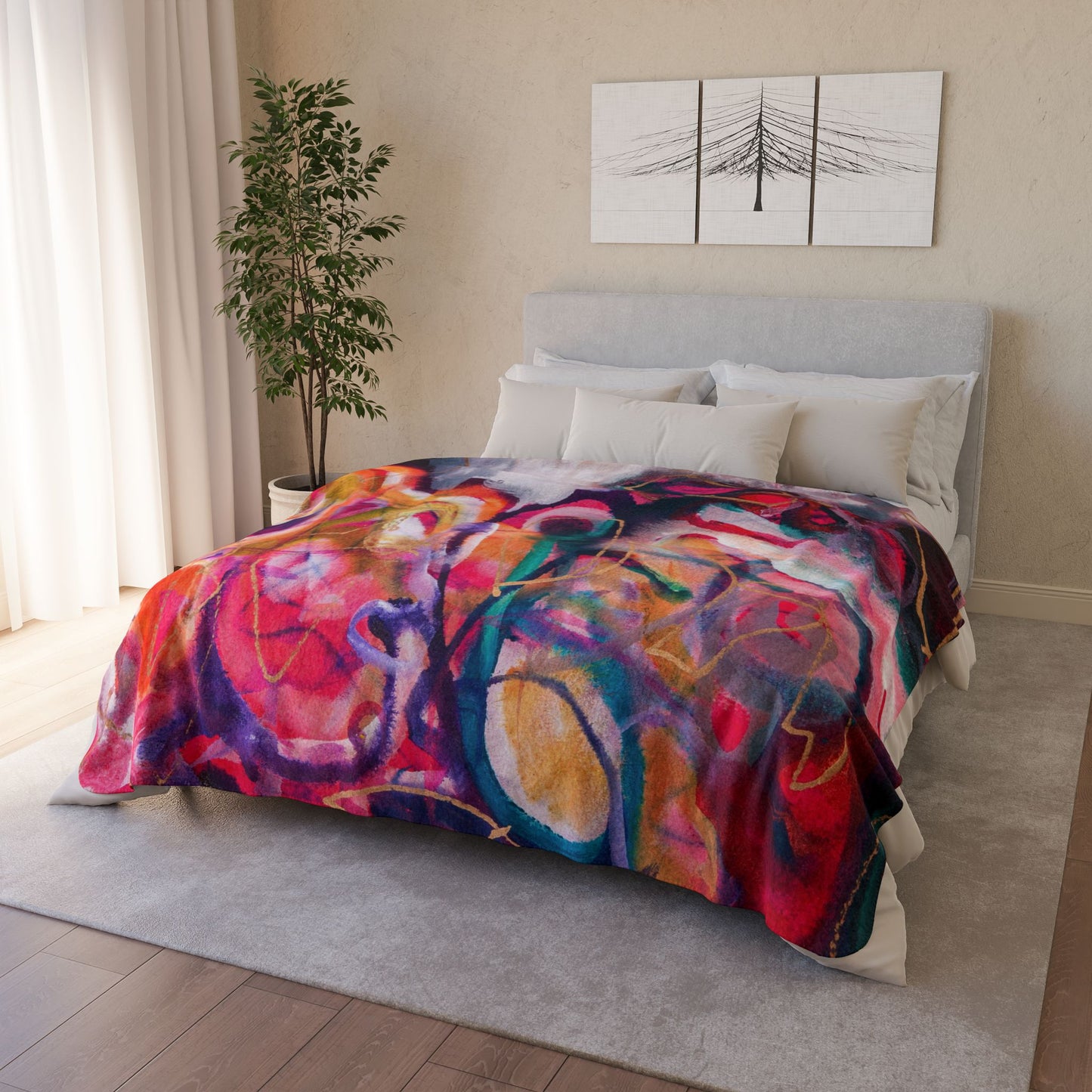 Fleece Sherpa Blanket