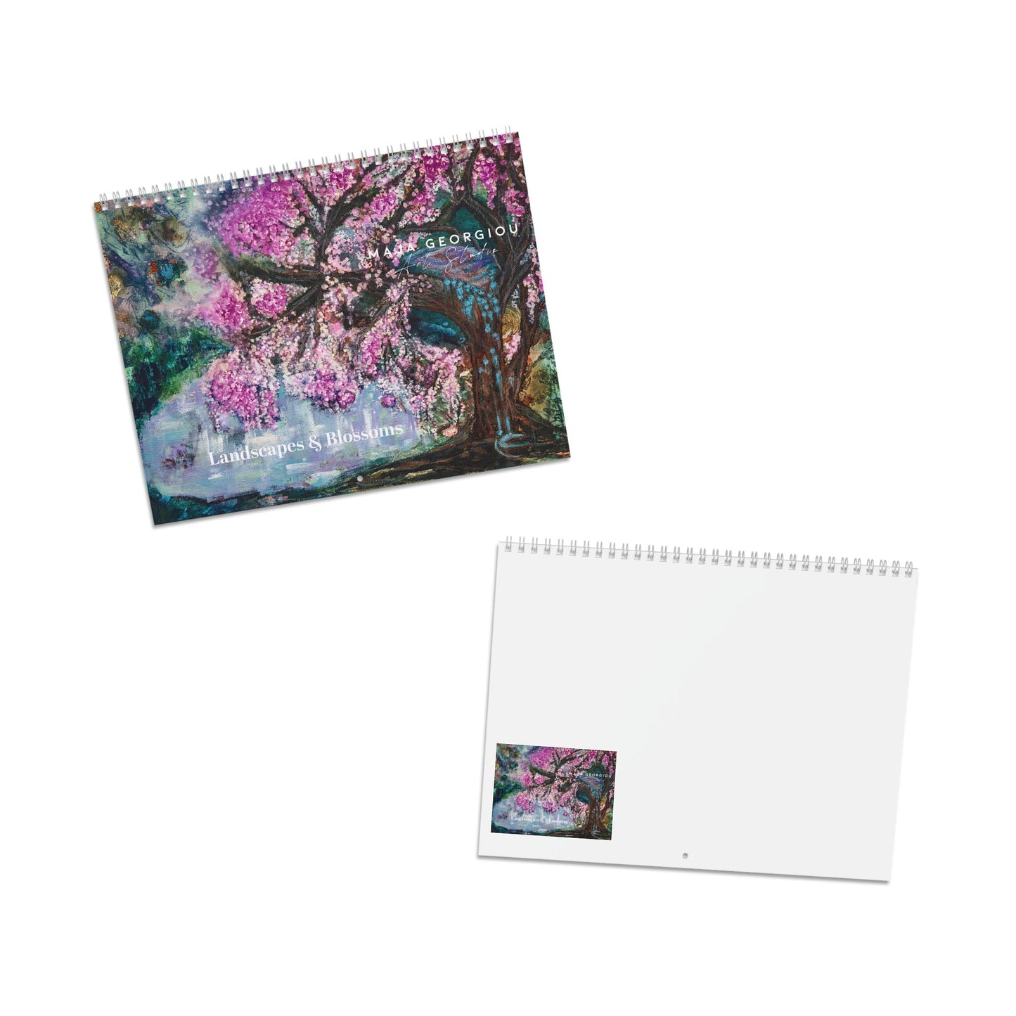 2027 Landscapes and Blossoms  - WALL CALENDAR