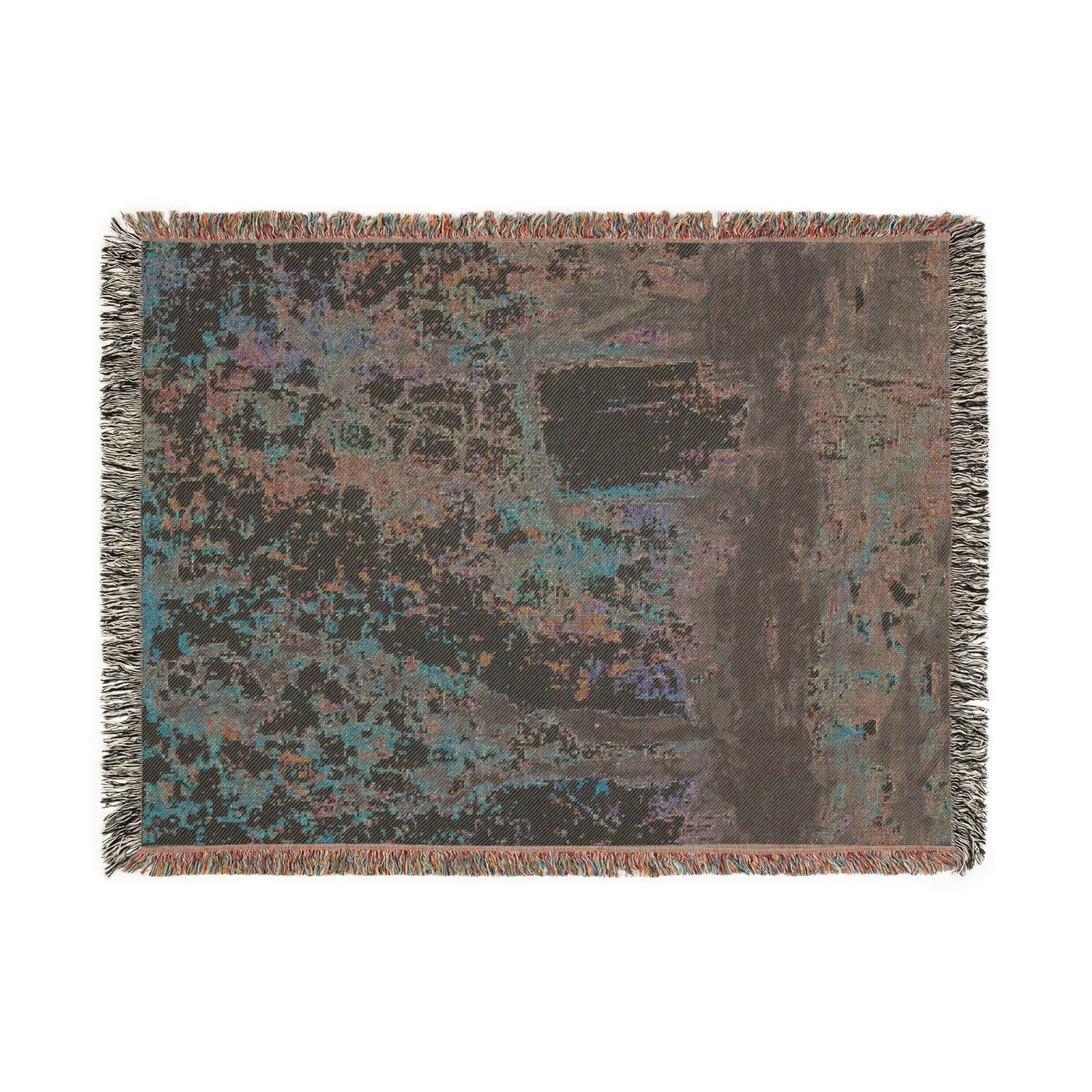 Where the Water Holds the Sky - Woven Art Blanket