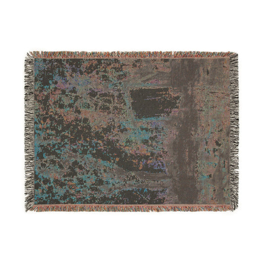 Where the Water Holds the Sky - Woven Art Blanket