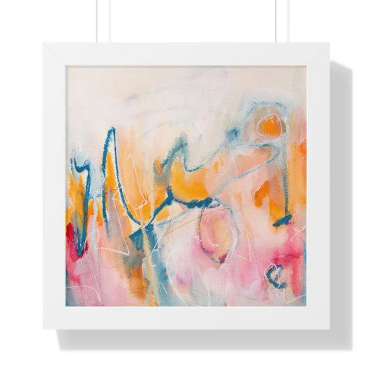 Framed Abstract Art Print