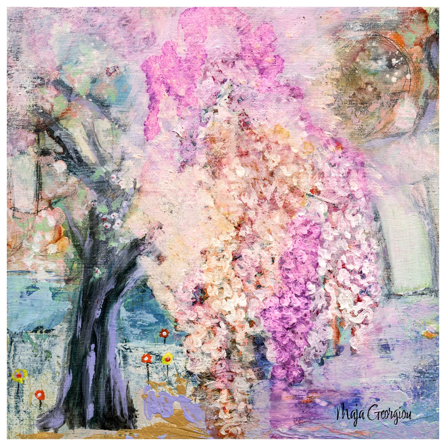 Cascade of Blossoms - Fine Art Giclée Print