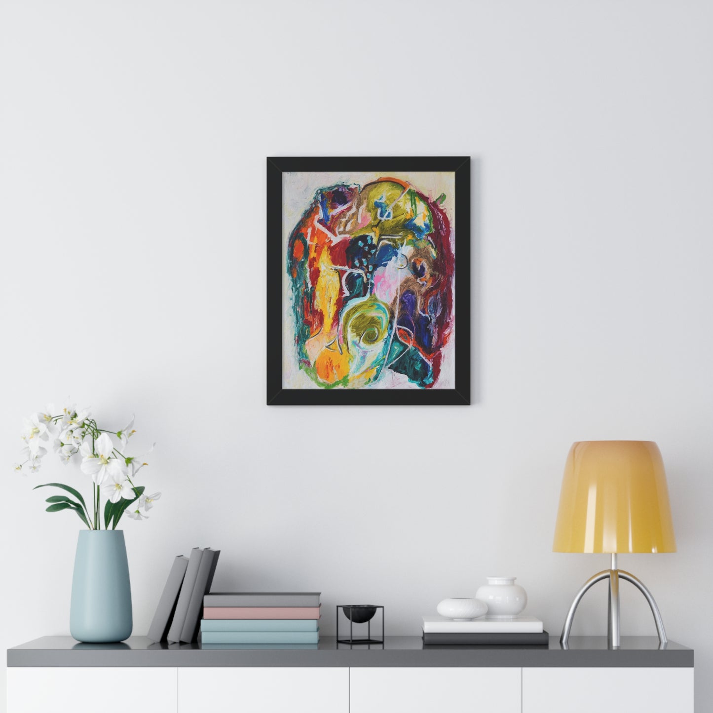 Framed Abstract Art Print