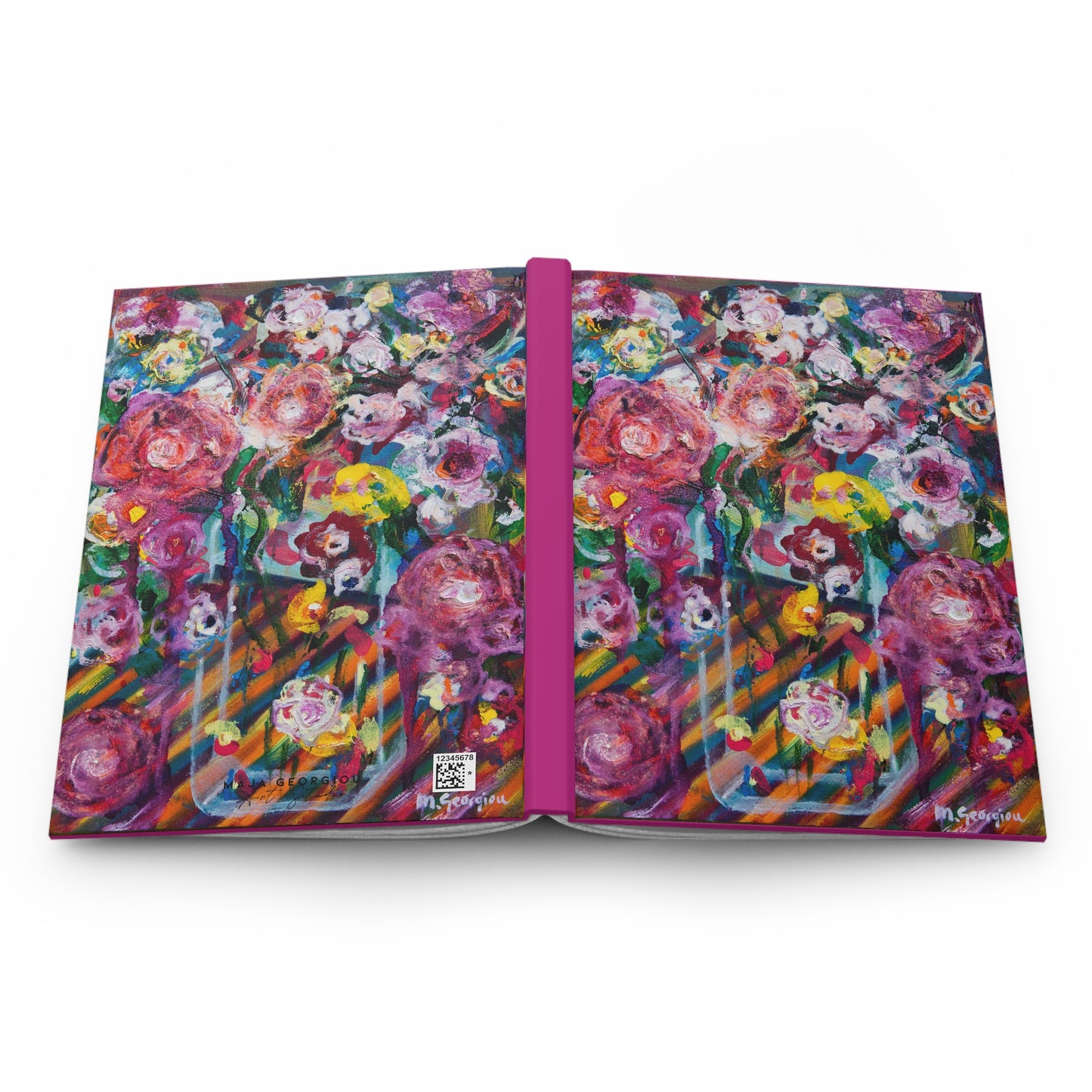A Kaleidoscope of Peonies -  Hardcover Journal