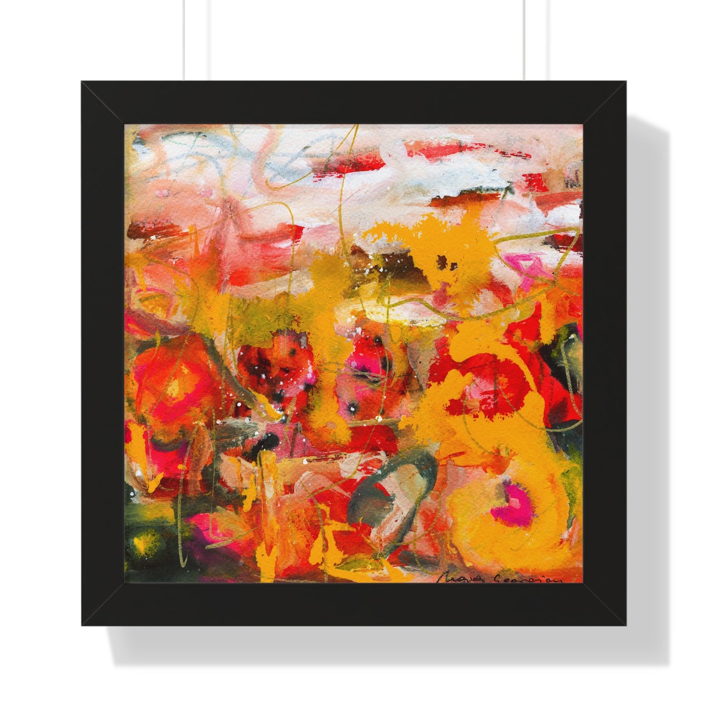 Framed Abstract Art Print