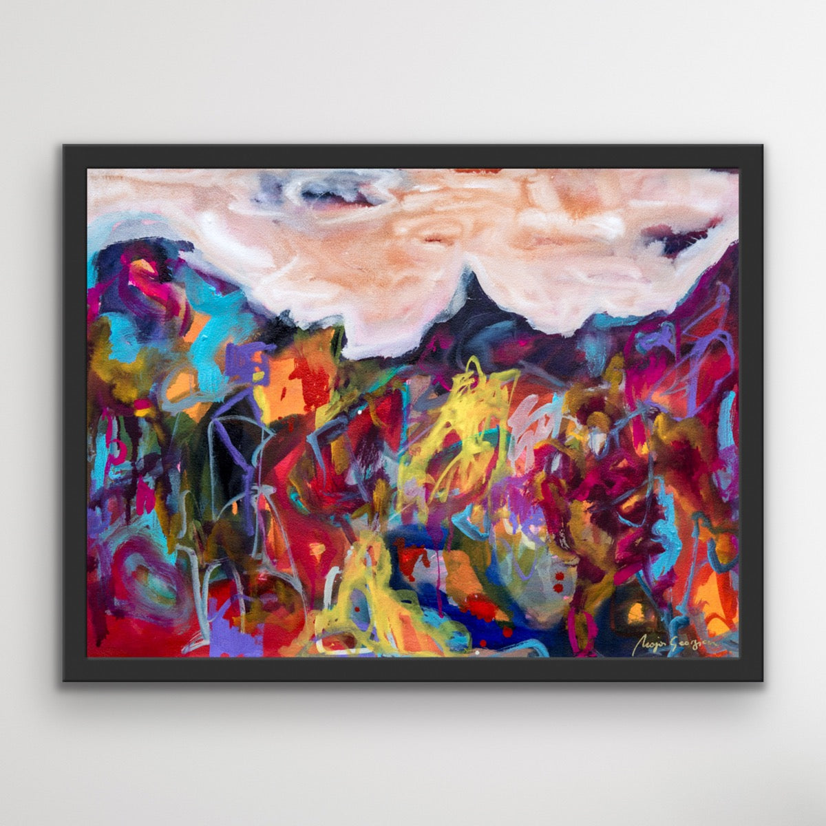 Where Children and Wild Horses Run Free - Fine Art Giclée Print