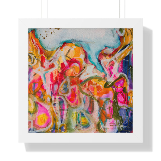 Framed Abstract Art Print