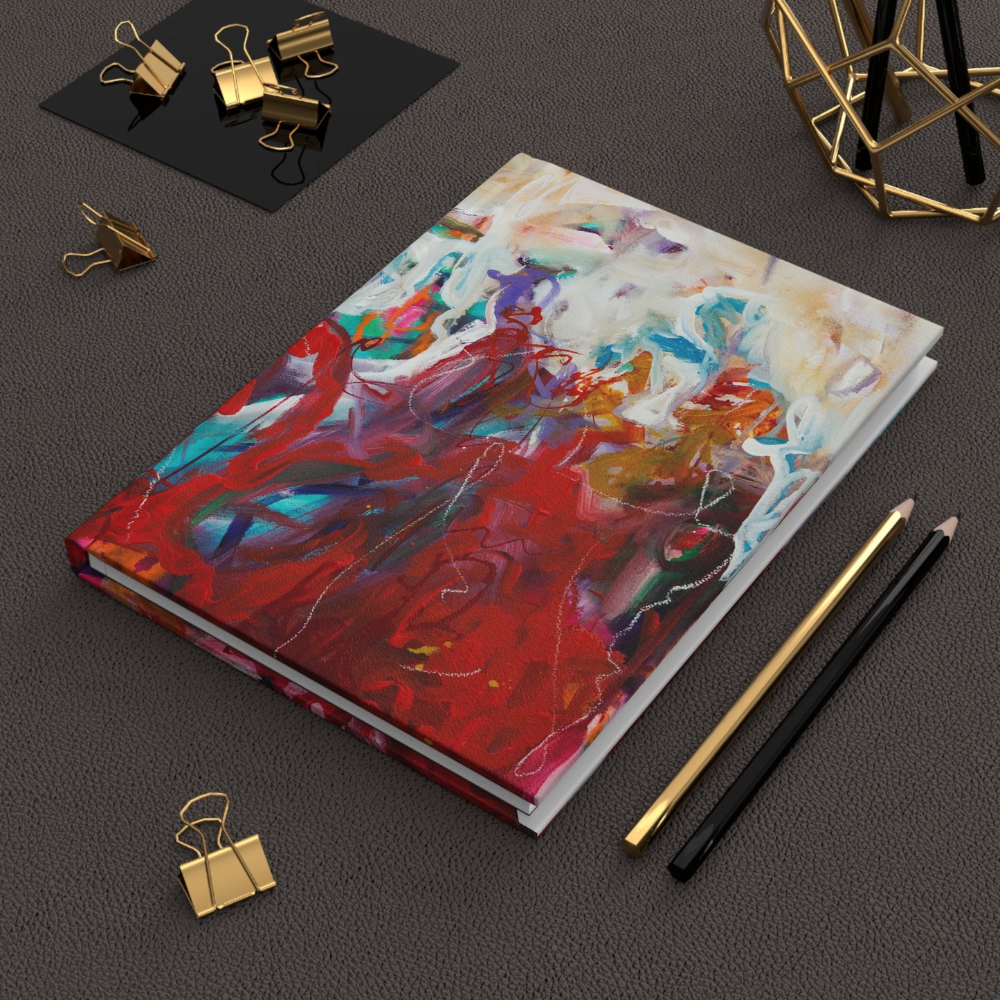 Field of Fire and Sky - Hardcover Journal