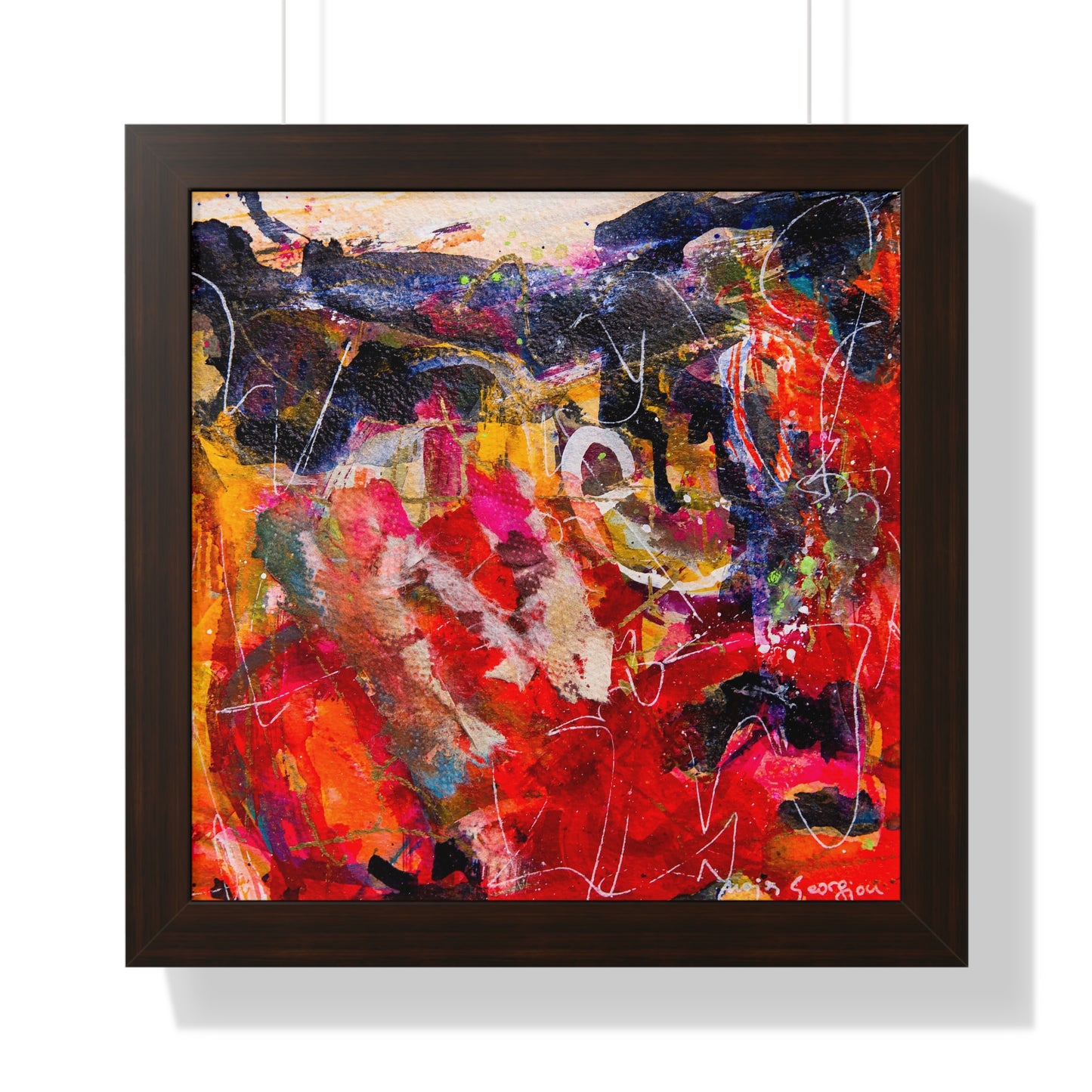 Framed Abstract Art Print