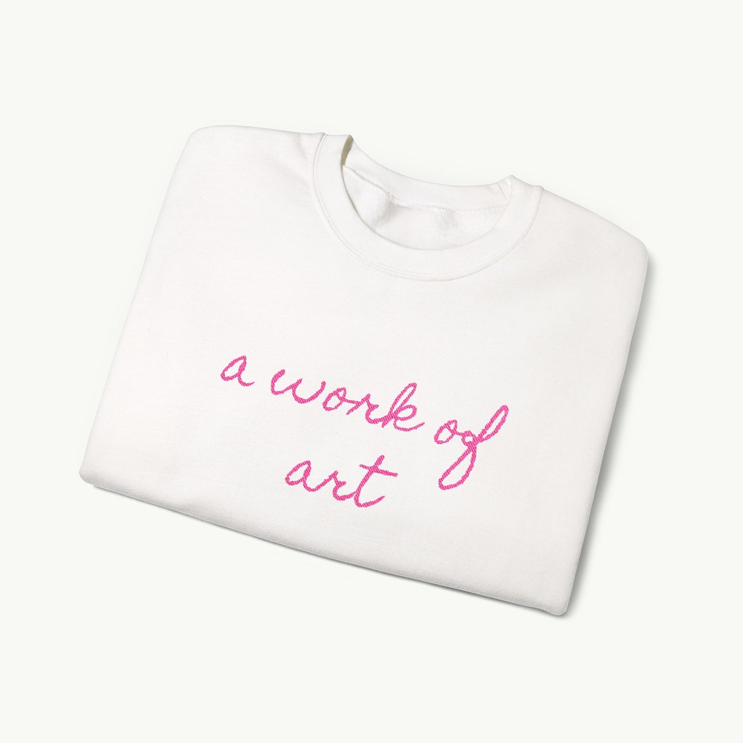 you're a work of art