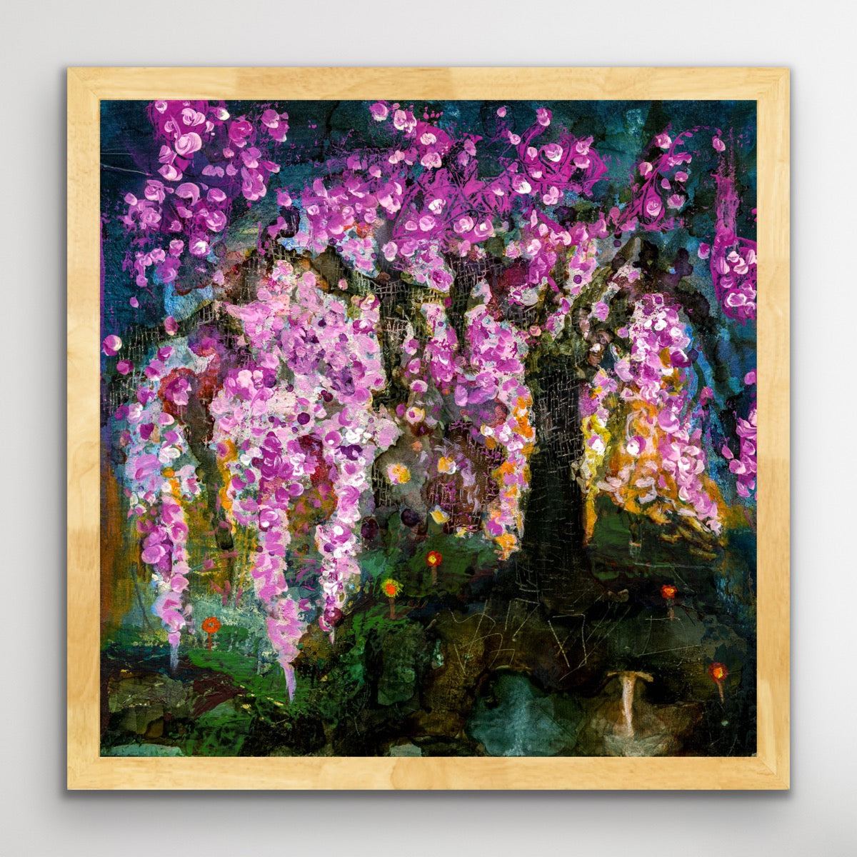 The Garden at Blue Hour - Fine Art Giclée Print