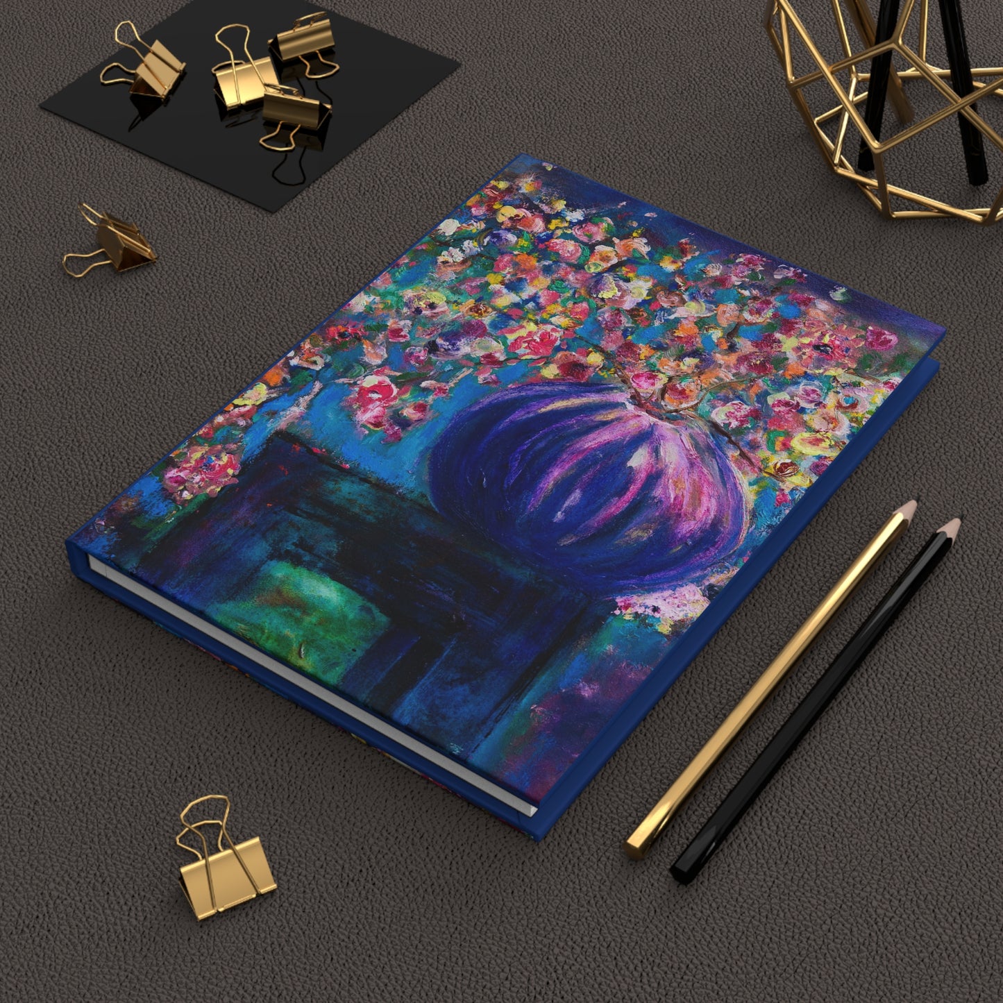 Poised On the Edge - Hardcover Journal