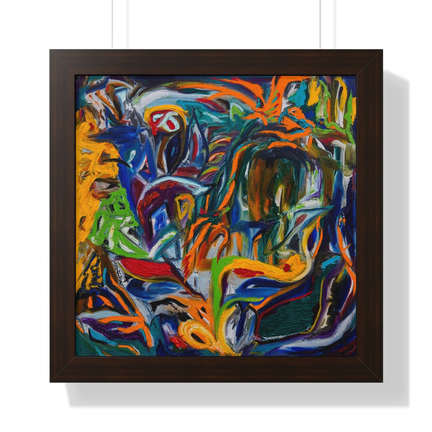 Framed Abstract Art Print