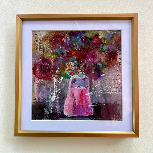 6x6 Floral Still