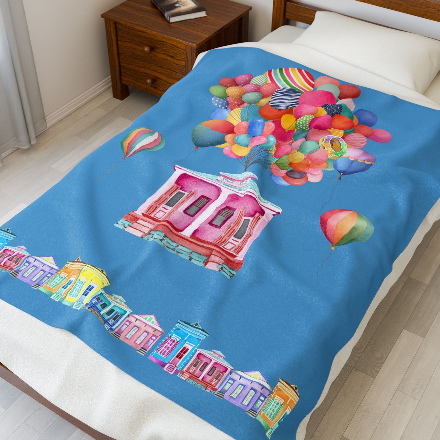 Velveteen Blanket Plush - NOLA Blue (2.0)