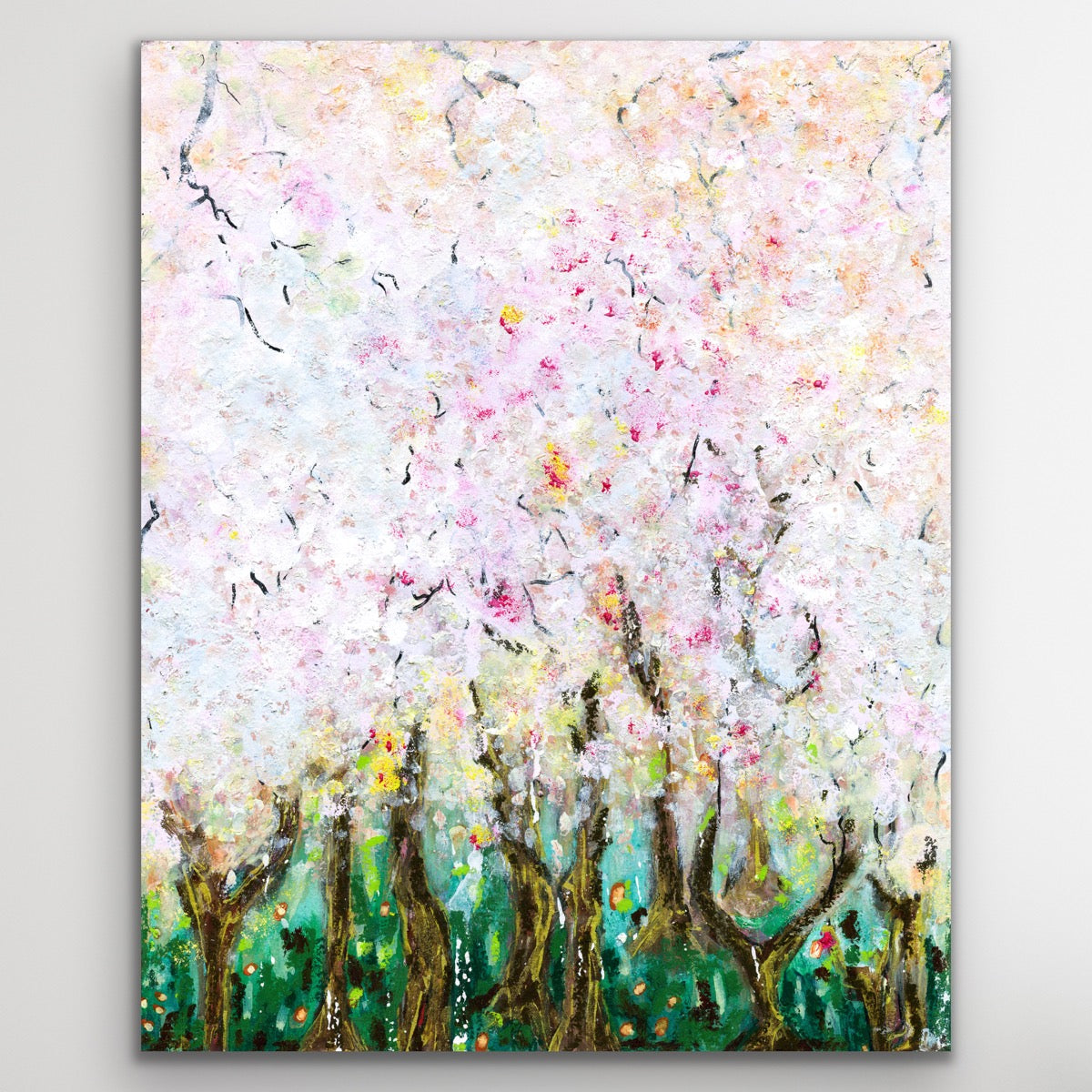 Echoes of Spring Carried in Blossoms