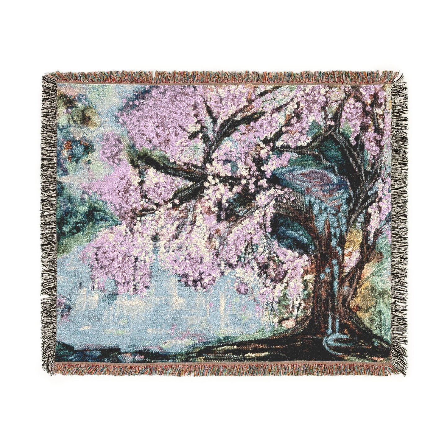 West of Spring - Woven Art Blanket