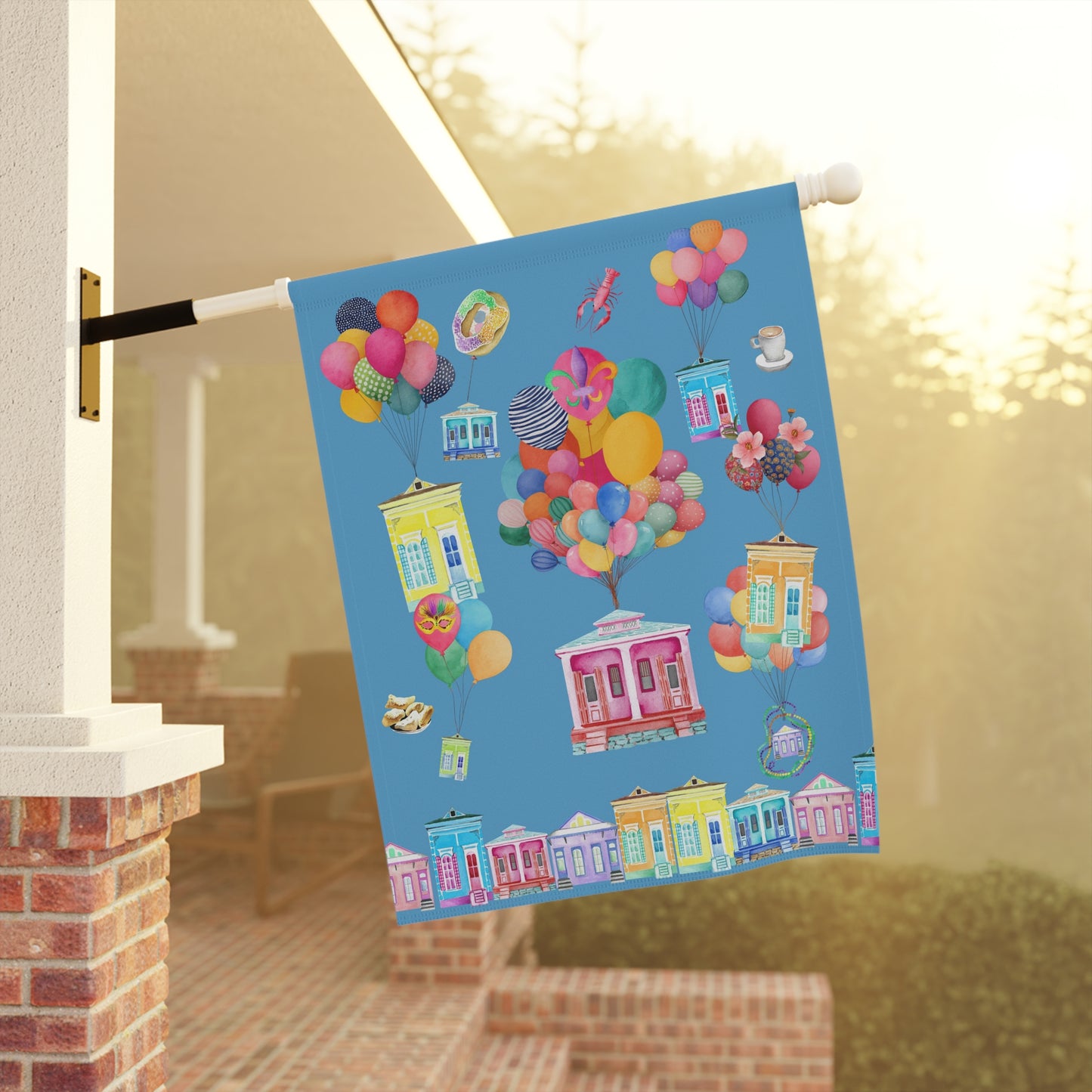 Mardi Gras Garden Flag 2.0