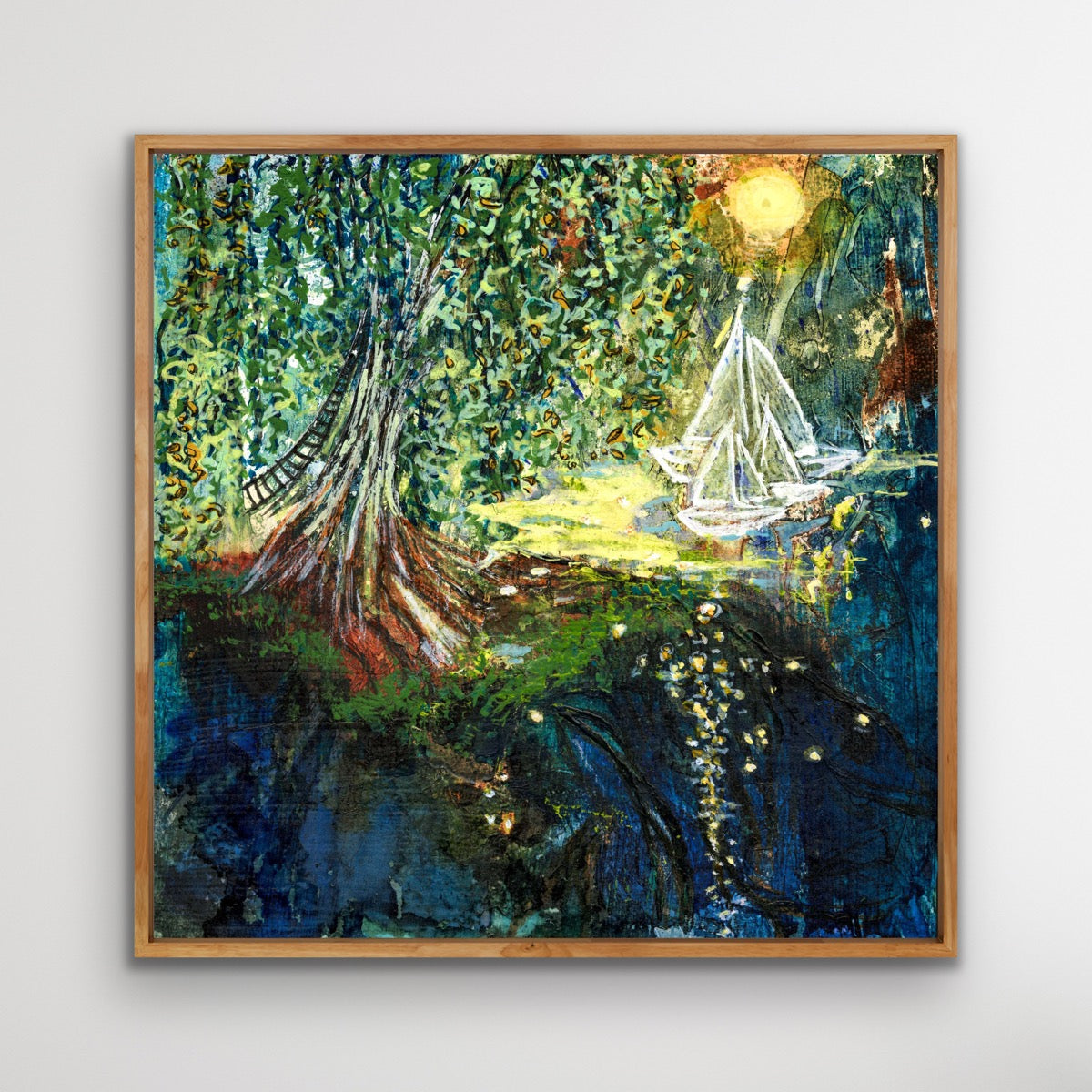 A Harbor Between Worlds - Fine Art Giclée Print