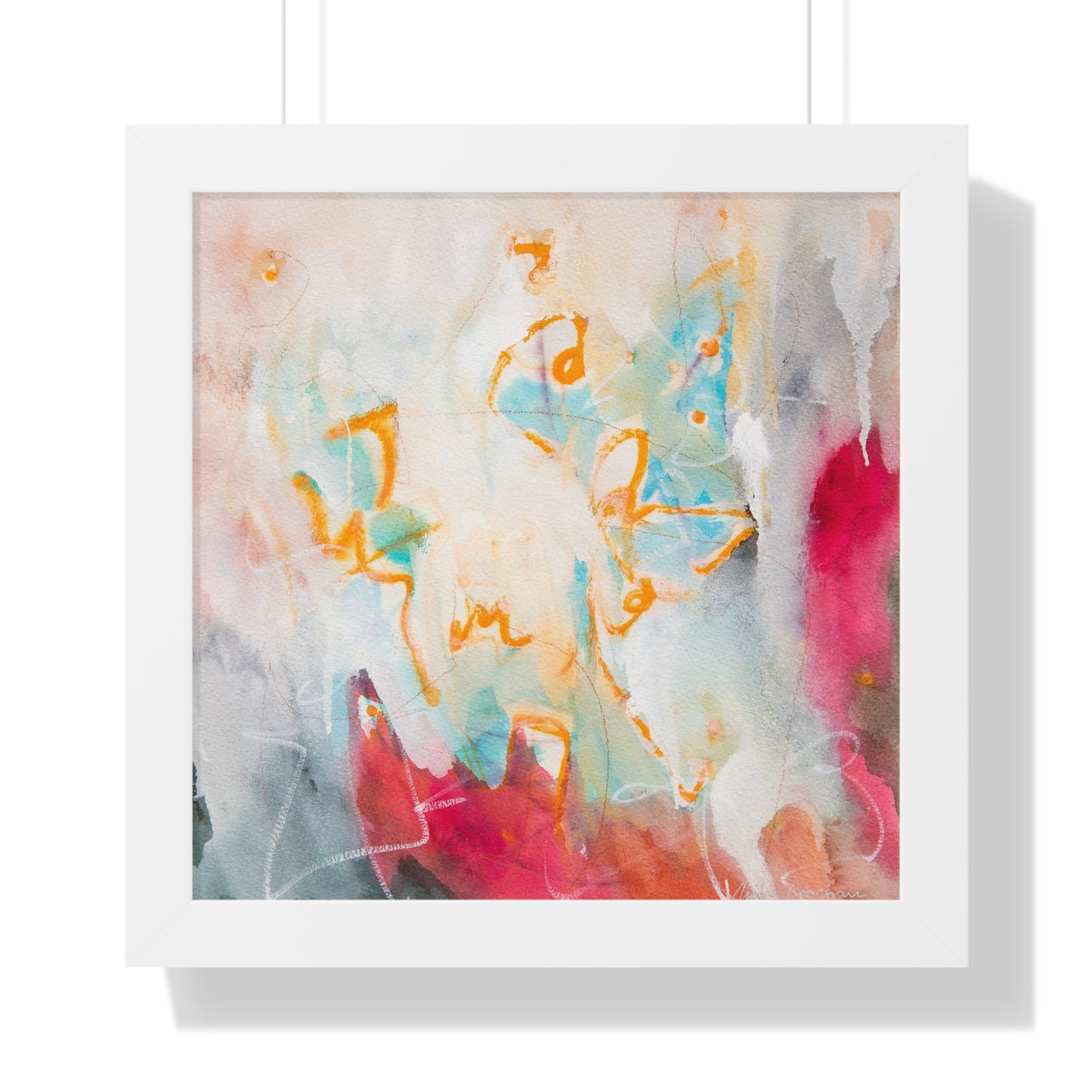 Framed Abstract Art Print