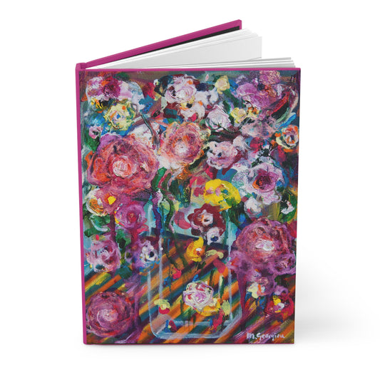 A Kaleidoscope of Peonies -  Hardcover Journal