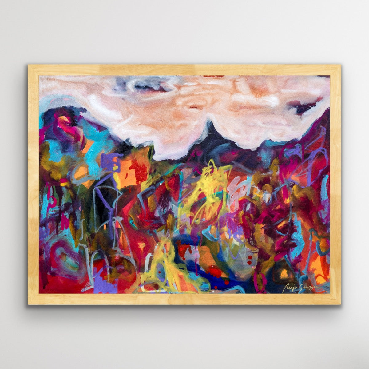 Where Children and Wild Horses Run Free - Fine Art Giclée Print