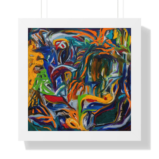 Framed Abstract Art Print