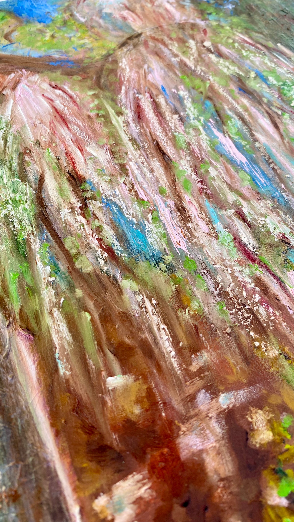 Held by the Light - FRAMED ORIGINAL OIL PAINTING
