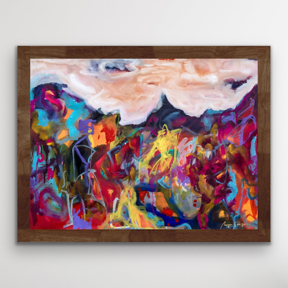 Where Children and Wild Horses Run Free - Fine Art Giclée Print