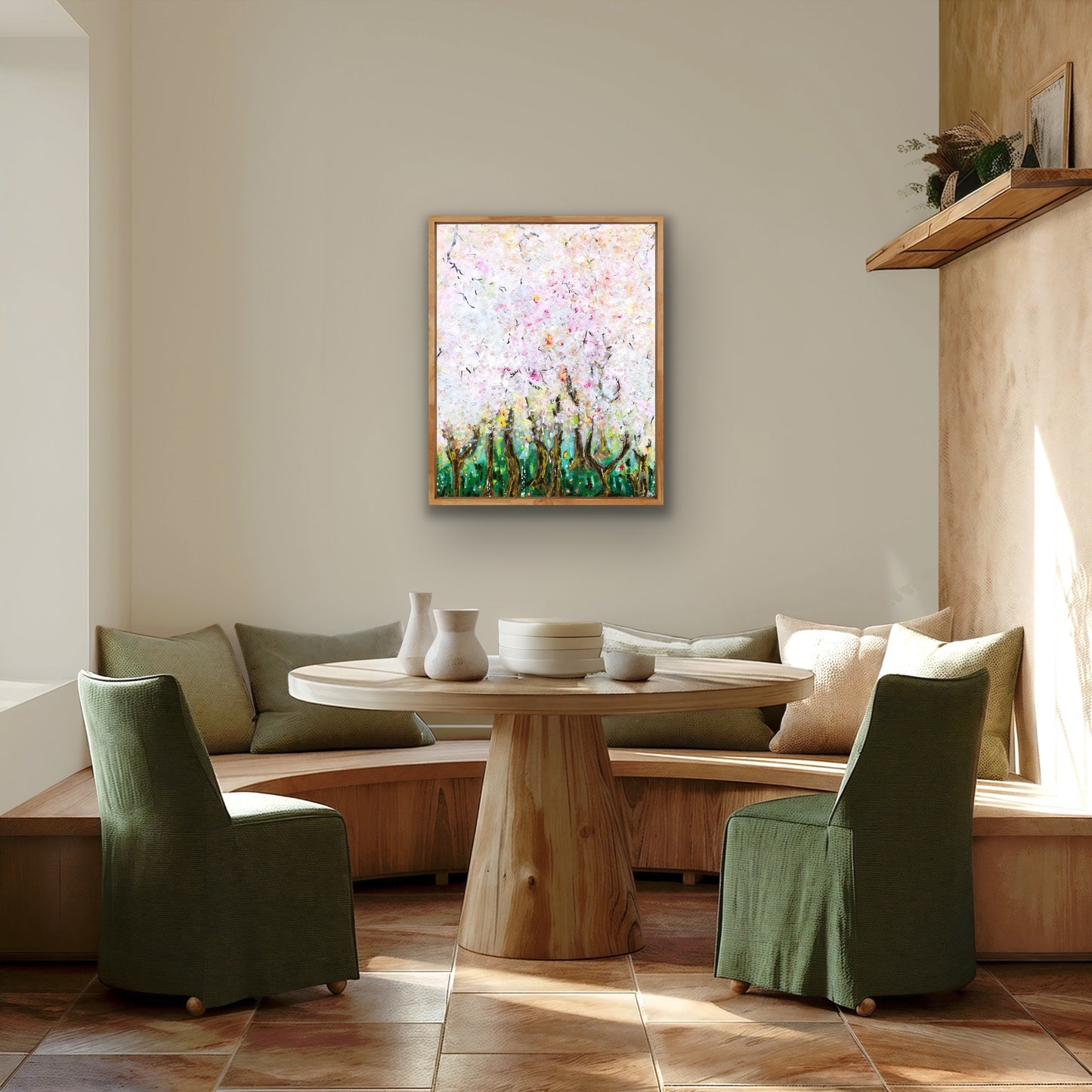 Echoes of Spring Carried in Blossoms