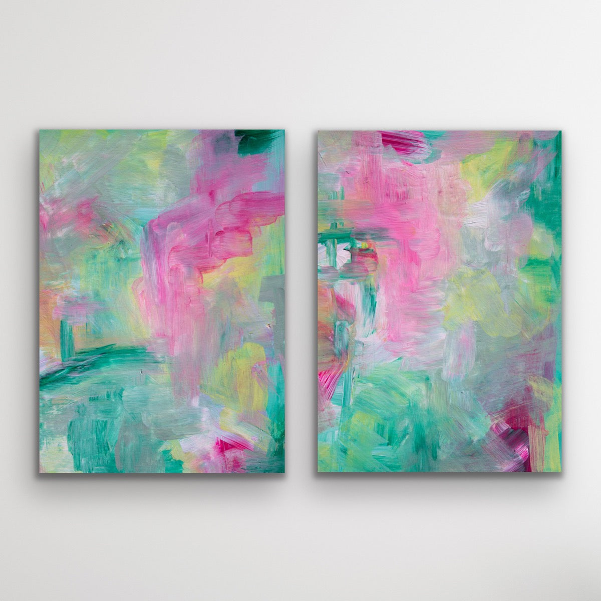 Cotton Candy - High Resolution Printable Wall Art Bundle Set of [2 ] Instant Download Art Files