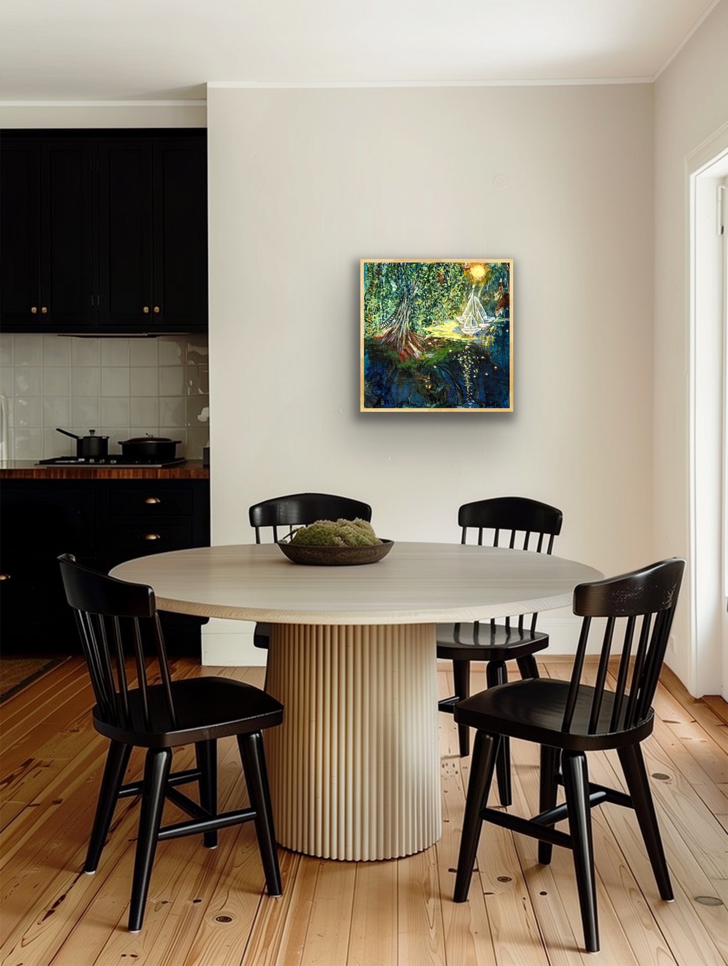 A Harbor Between Worlds - Fine Art Giclée Print