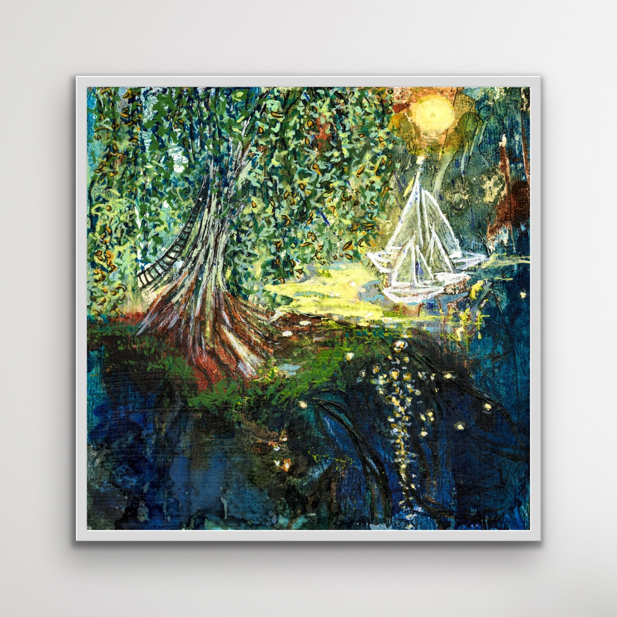 A Harbor Between Worlds - Fine Art Giclée Print