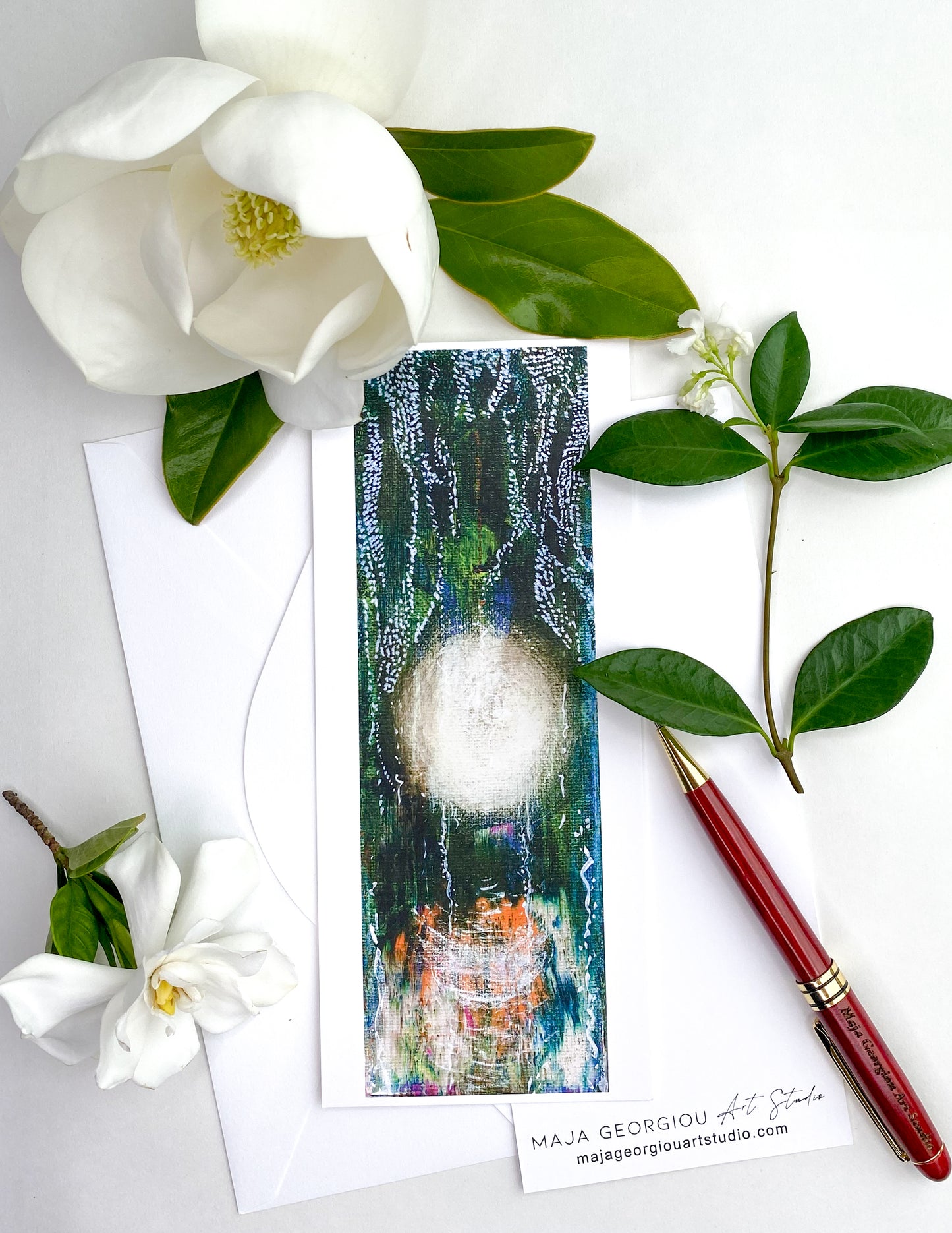 Notecard / Moonlight Chandalier