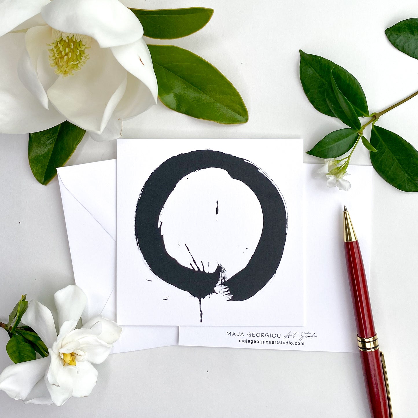 Notecard / Enso Circle