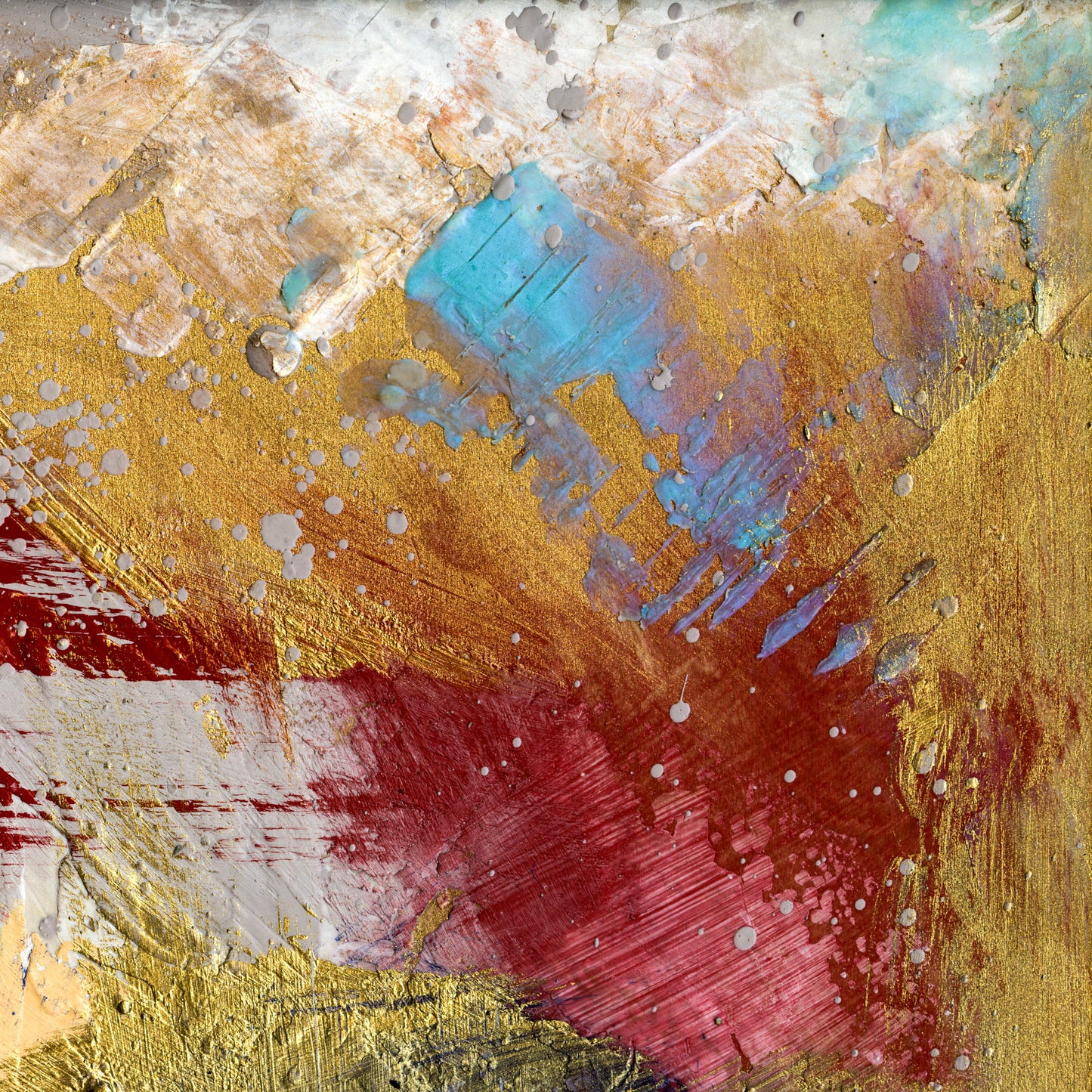 Abstract Composition With Gold (3)