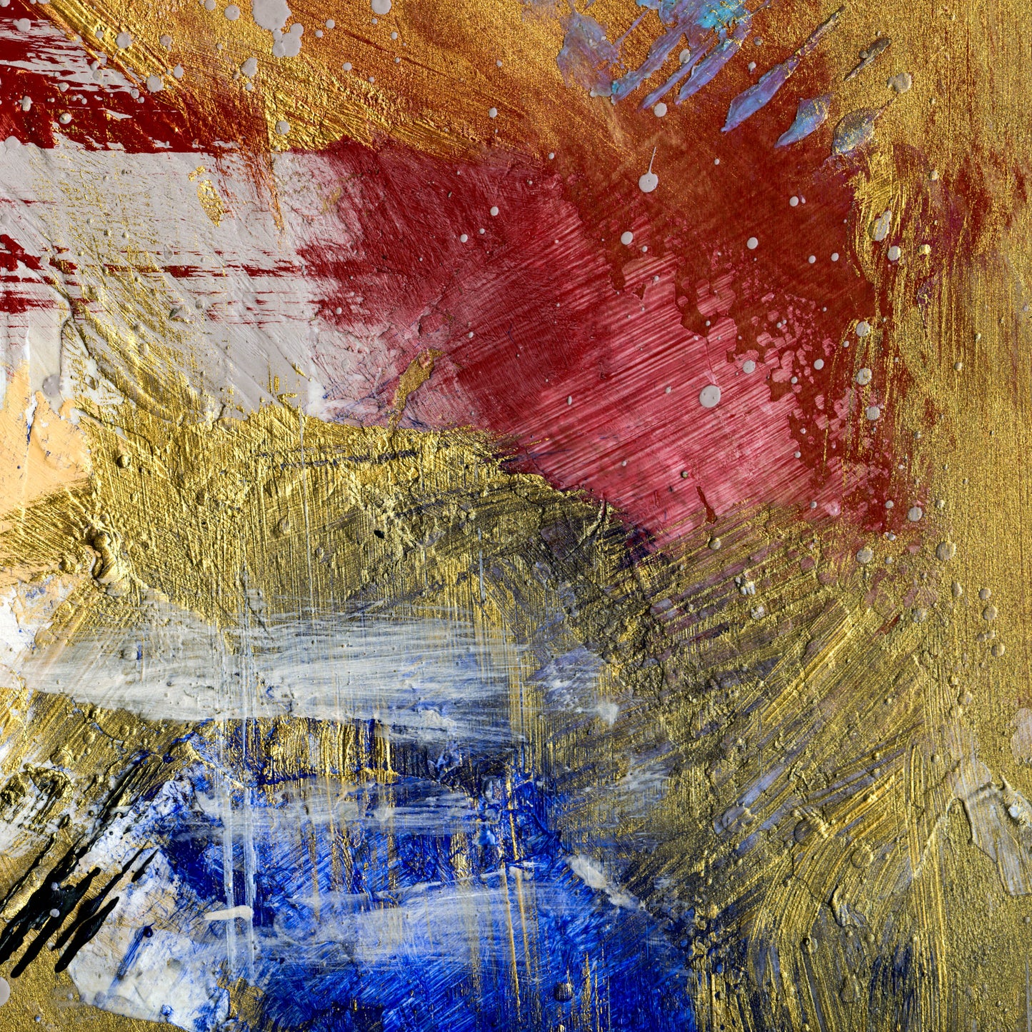 Abstract Composition With Gold (1)