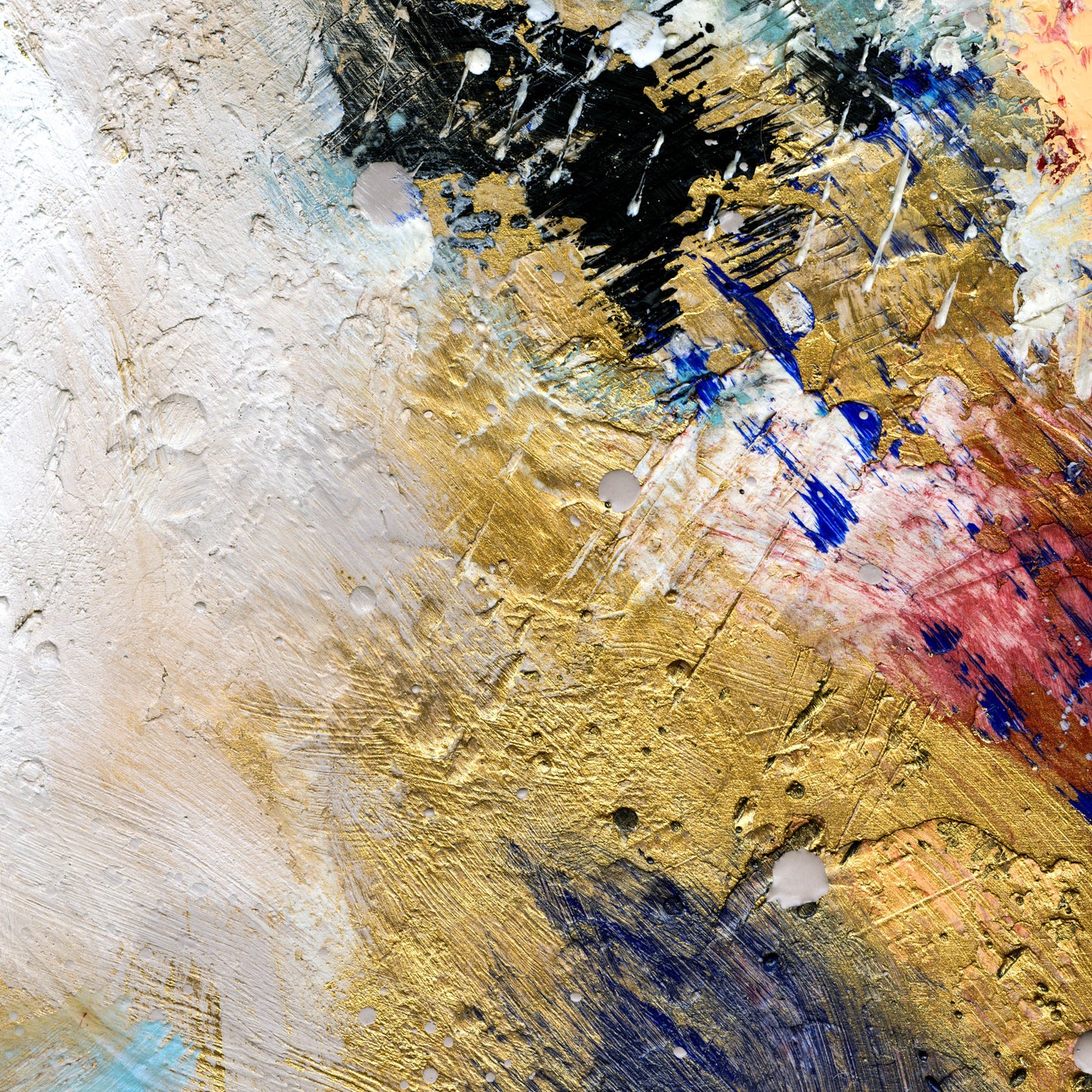 Abstract Composition With Gold (4)