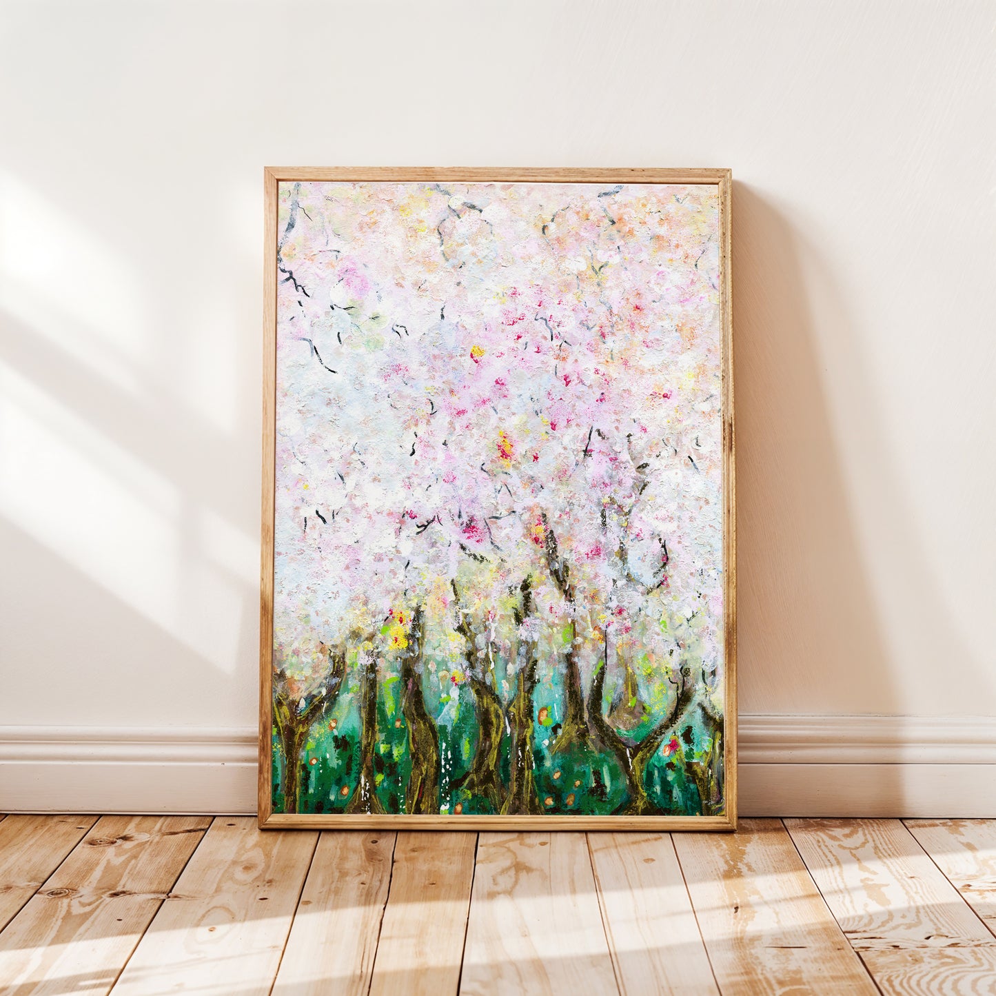 Echoes of Spring Carried in Blossoms