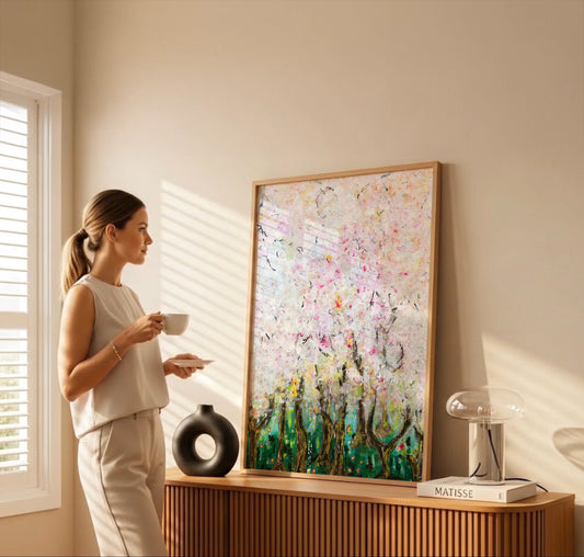 Echoes of Spring Carried in Blossoms