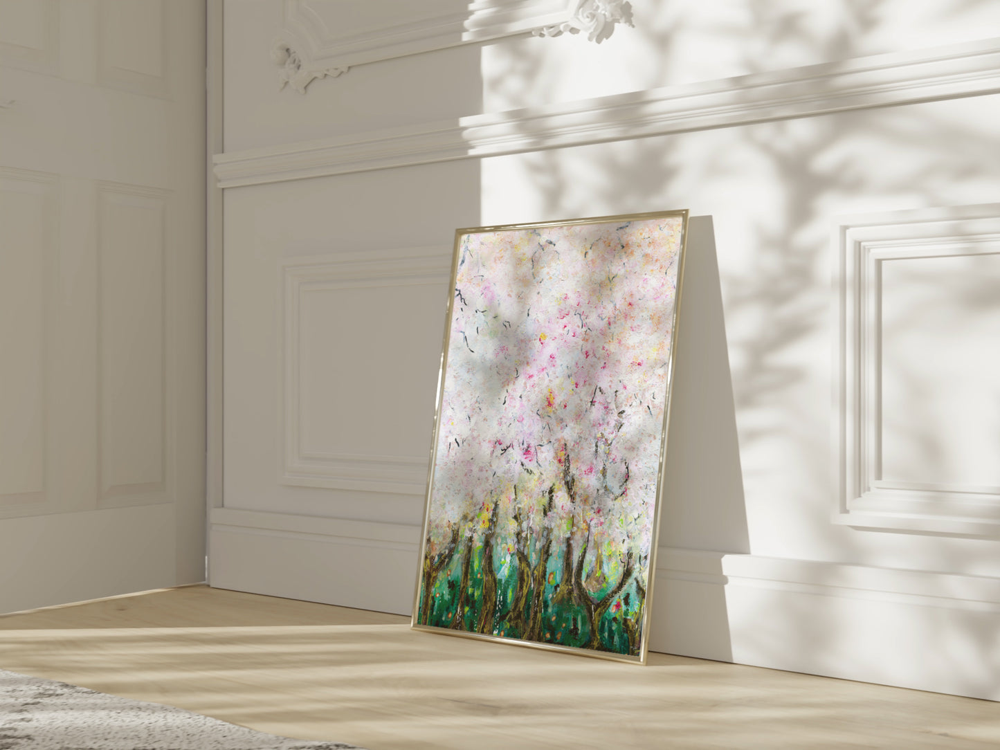 Echoes of Spring Carried in Blossoms